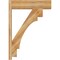 Ekena Millwork Merced Block Rough Sawn Outlooker, Western Red Cedar, 8"W x 30"D x 42"H OUT08X30X42MRC05RWR - alternate 4